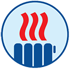 Symbol für Heizung